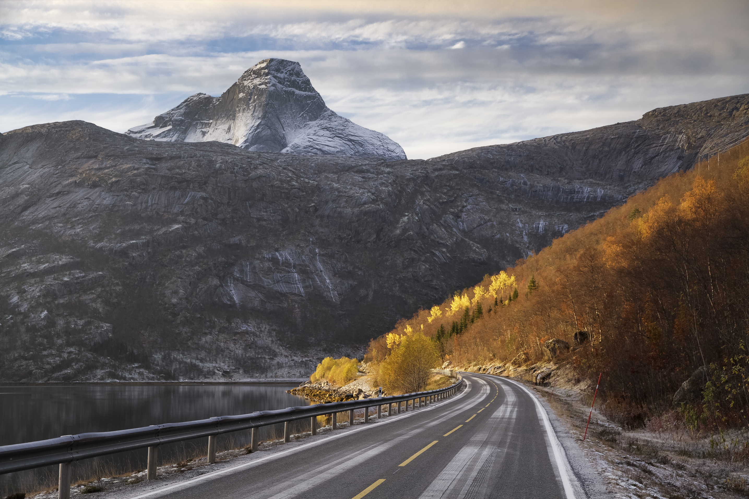 Refrigerated transport route